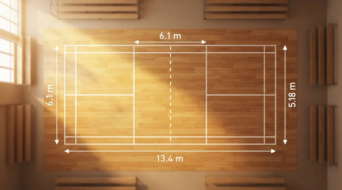 Una sala de tribunal vacía con bancos de madera a la luz de la mañana